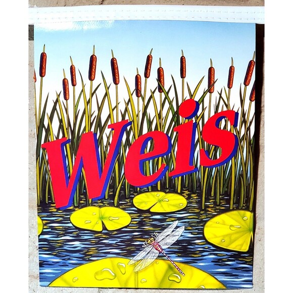 VTG Budweiser Frogs Banner 18' Streamer Promo Ad Intro Year 1995 Never Used HTF - Picture 3 of 7